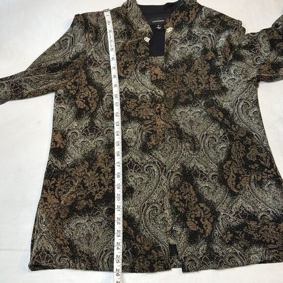 R&M Richard’s Metallic Blouse, size 12 - Picture 5 of 7